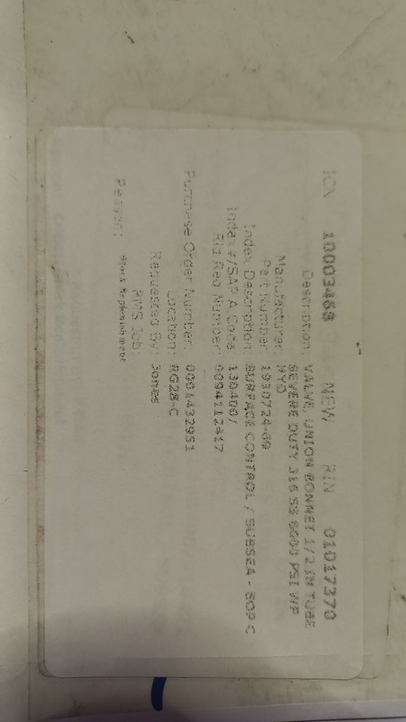 Miscellaneous Equipment