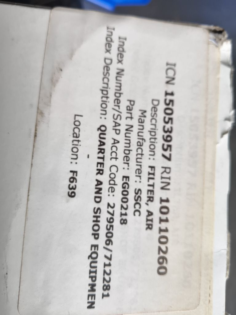 Miscellaneous Equipment