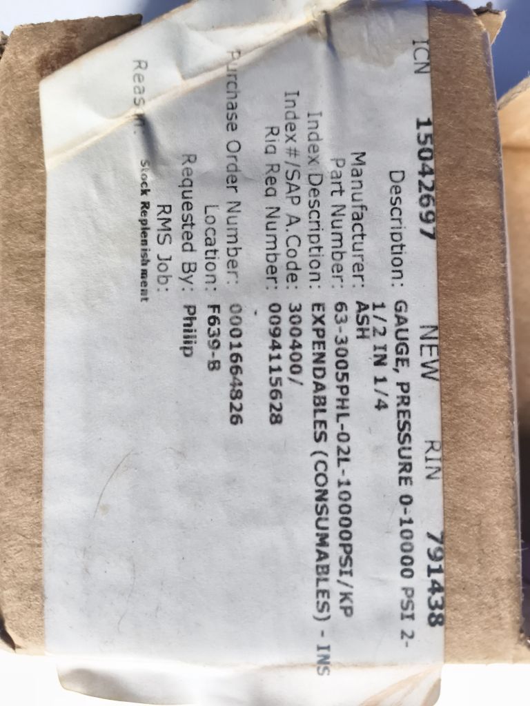Miscellaneous Equipment