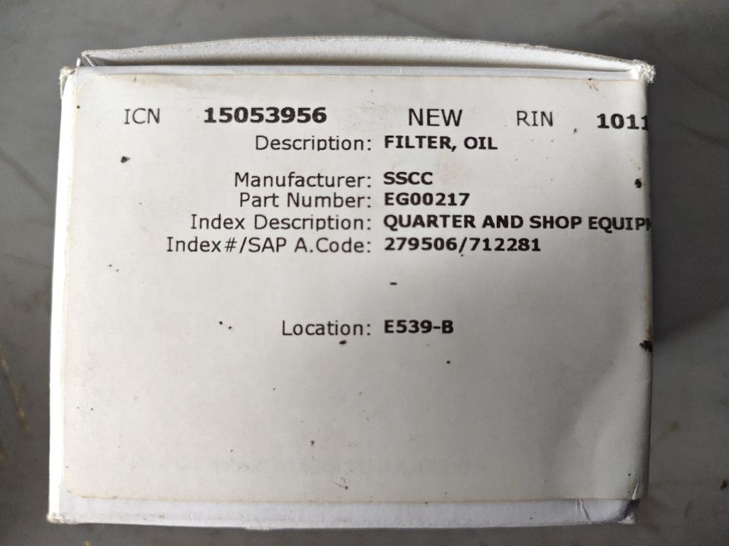 Miscellaneous Equipment