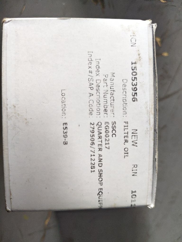 Miscellaneous Equipment