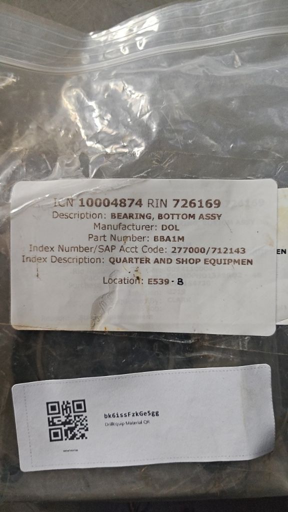 BEARING, BOTTOM ASSY