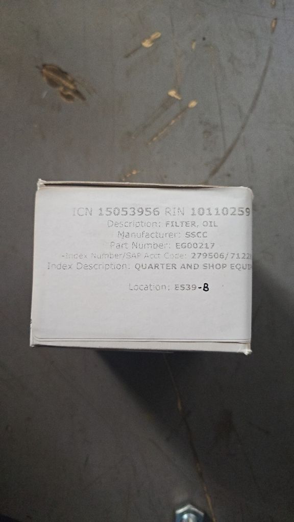 Miscellaneous Equipment