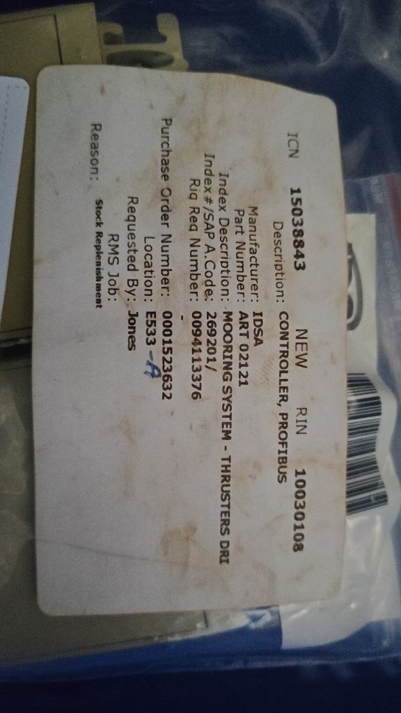 CONTROLLER, PROFIBUS