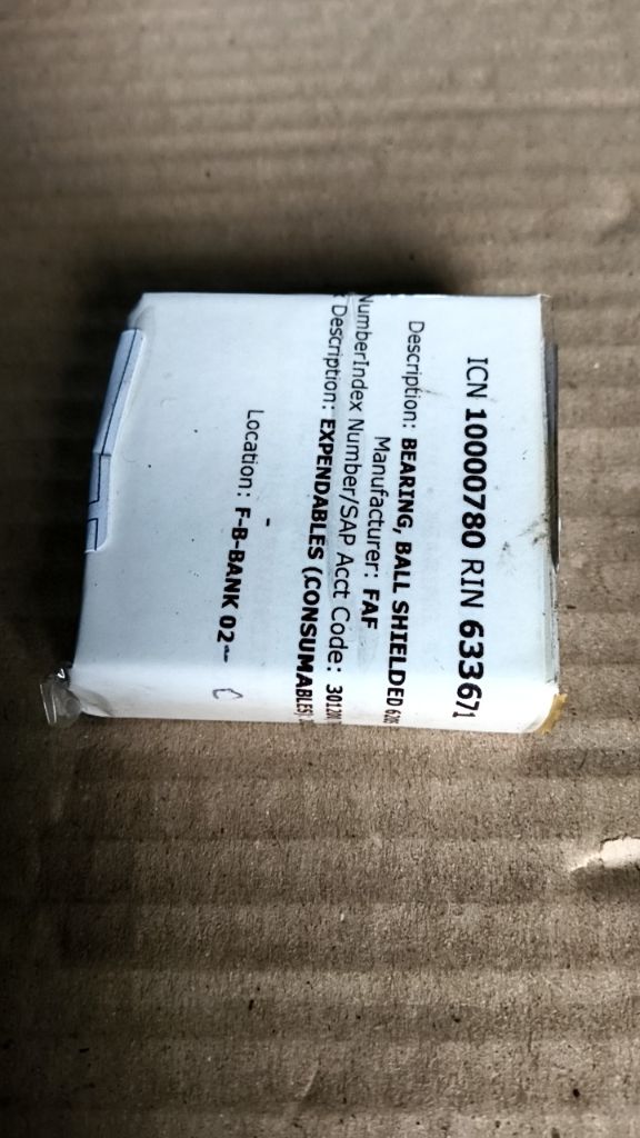 BEARING, BALL DOUBLE SHIELD 6306