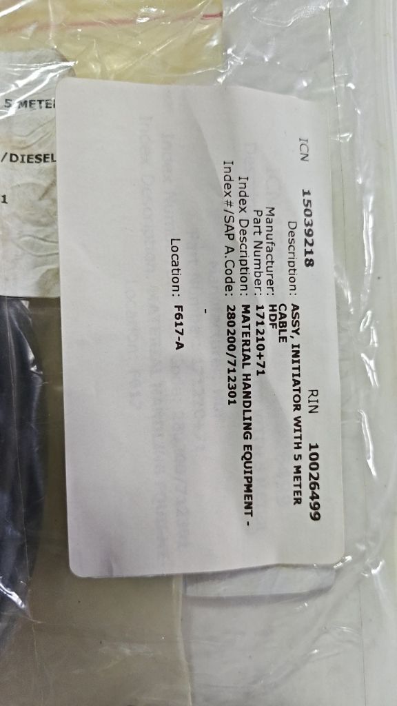 ASSY, INITIATOR WITH 5 METER CABLE