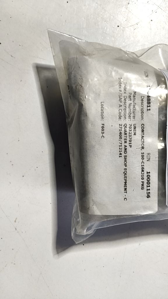 CONTACTOR, 100-C16KJ10 PKG