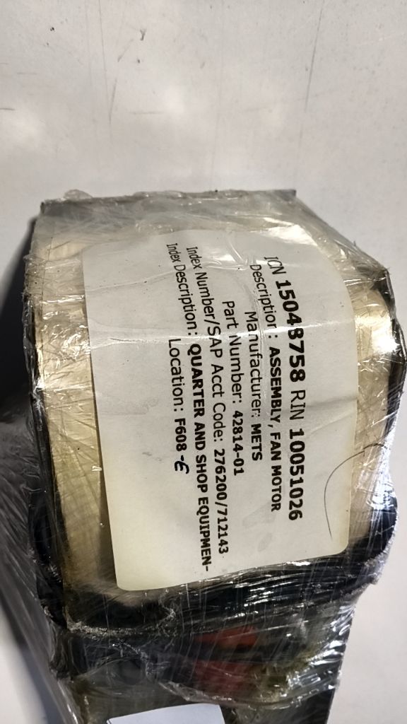 ASSEMBLY, FAN MOTOR