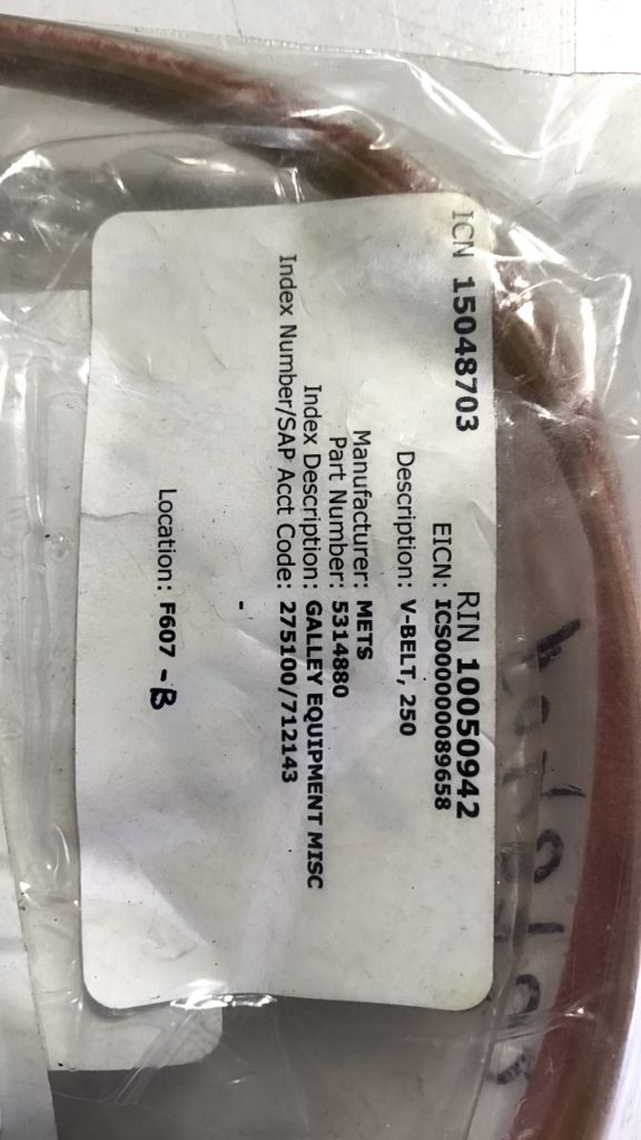 V-BELT, 250