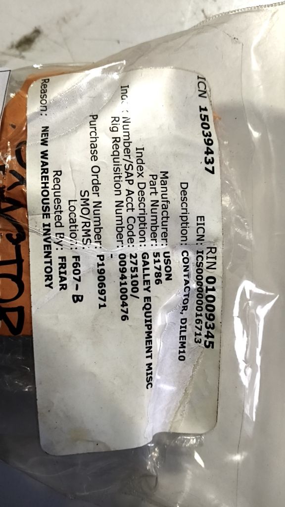 CONTACTOR, DILEM10