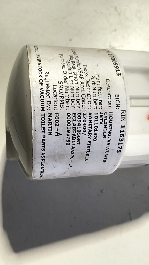 HOUSING, VALVE WITH CYLINDER