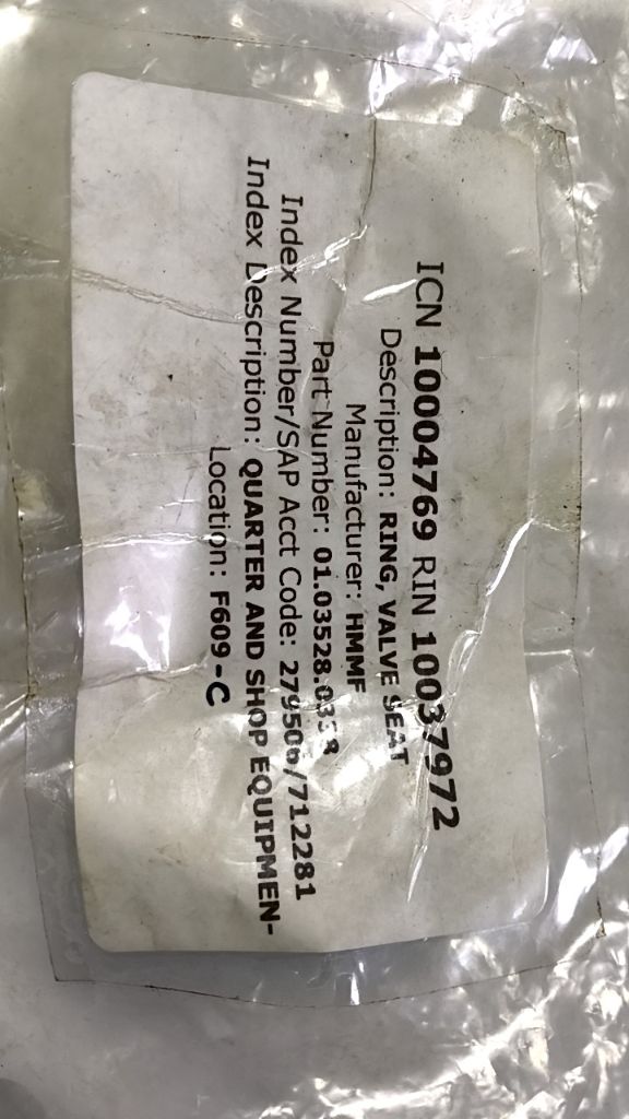 RING, VALVE SEAT