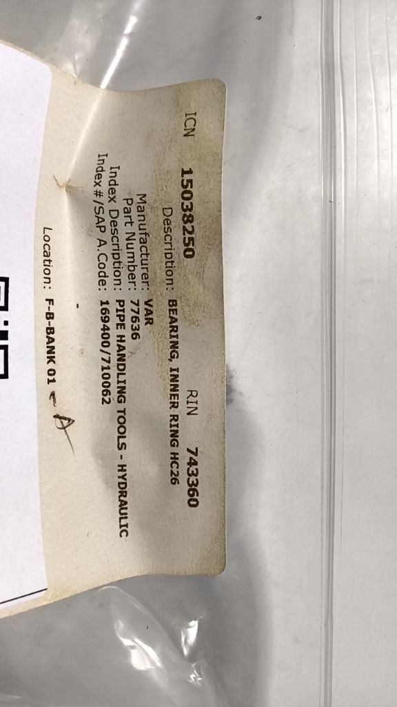 BEARING, INNER RING HC26