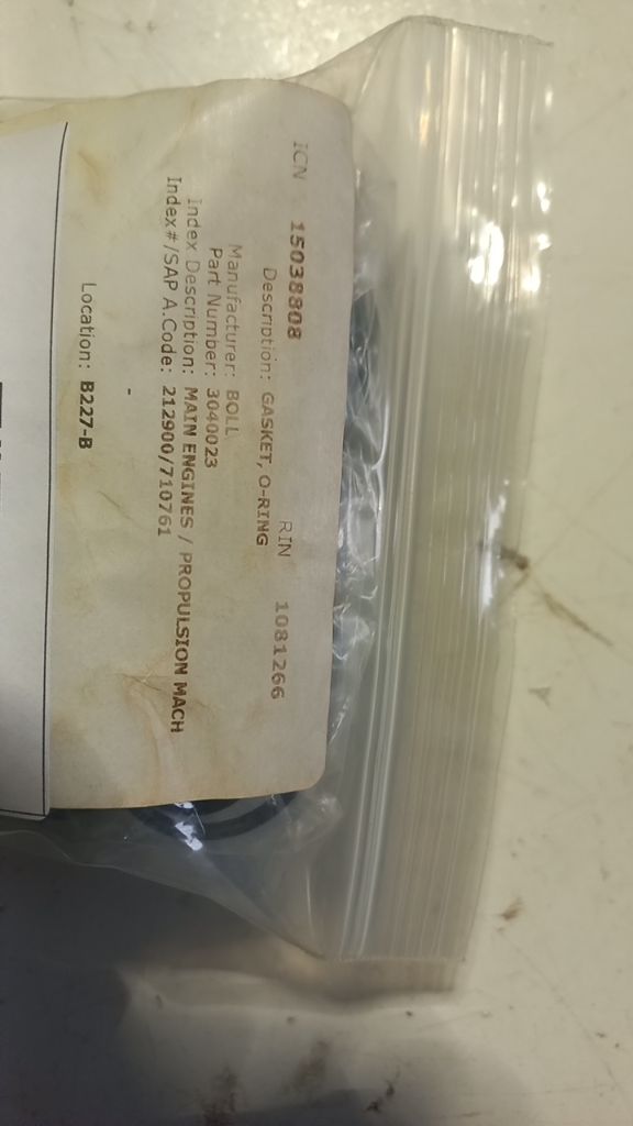 GASKET, O-RING