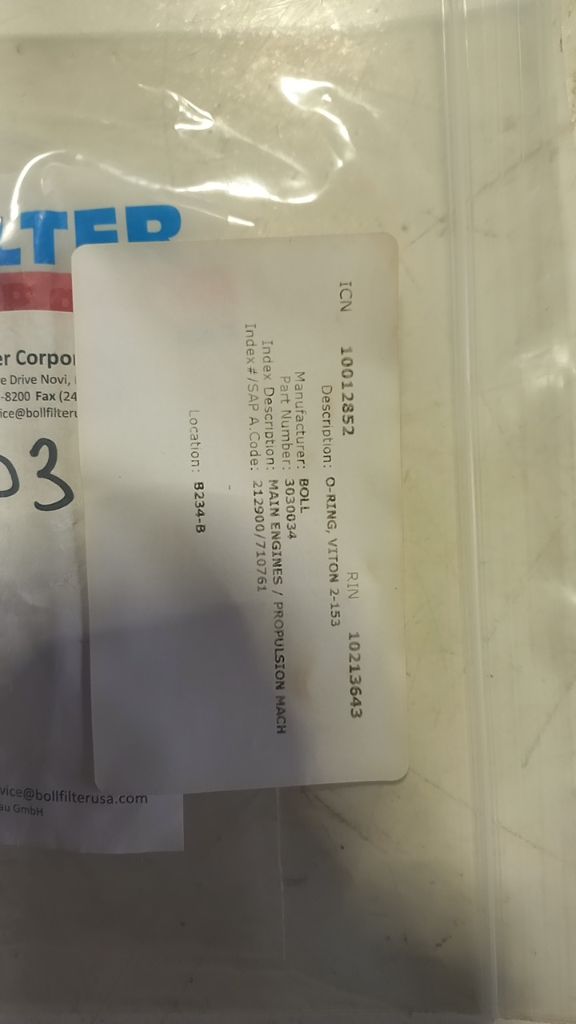O-RING, VITON 2-153