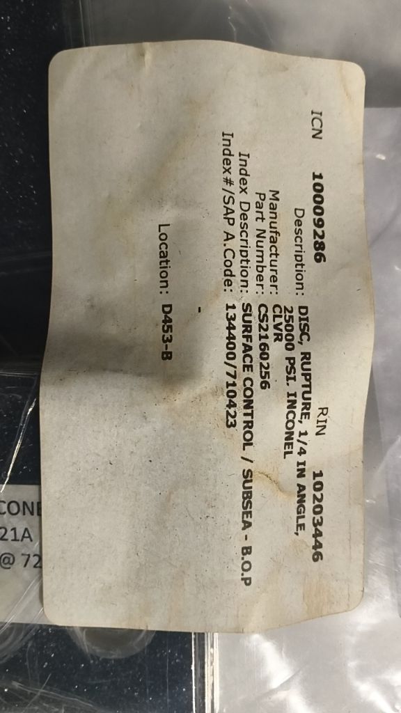 Miscellaneous Equipment