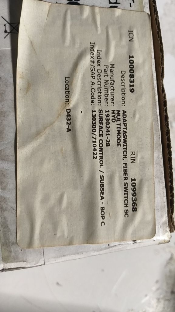 Miscellaneous Equipment