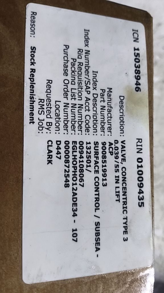 Miscellaneous Equipment