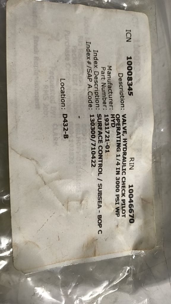 Miscellaneous Equipment