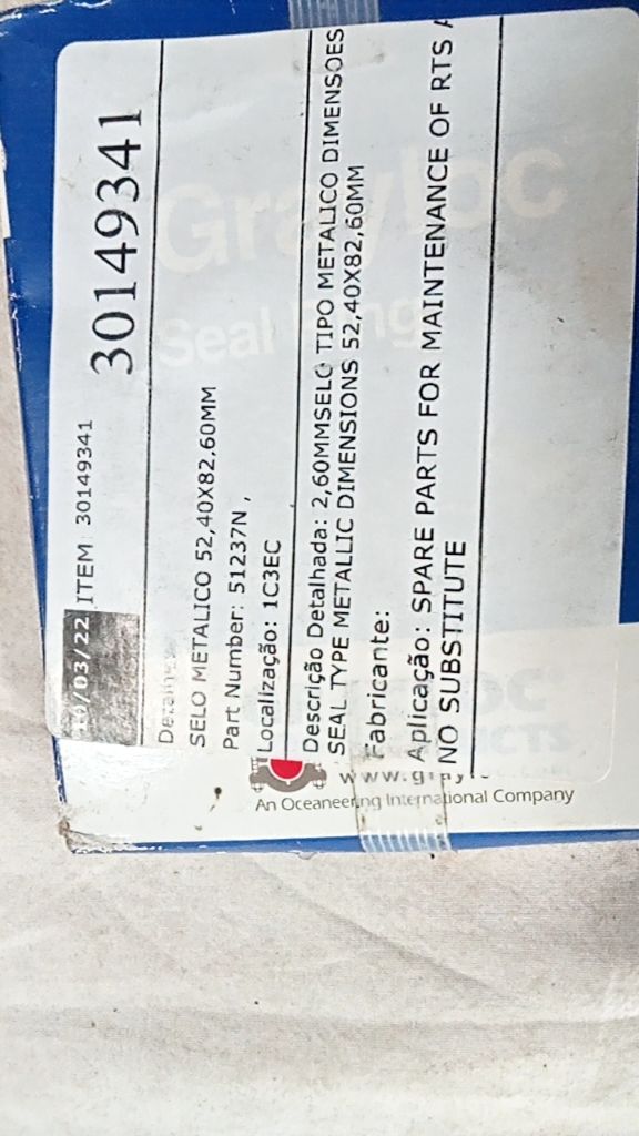 Metallic Seal