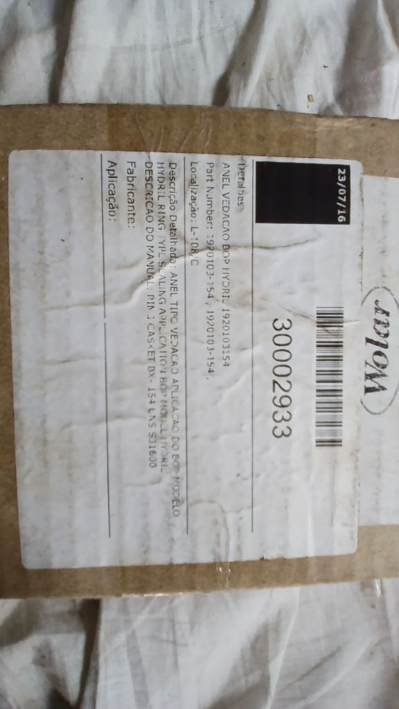 BOP Sealing Ring