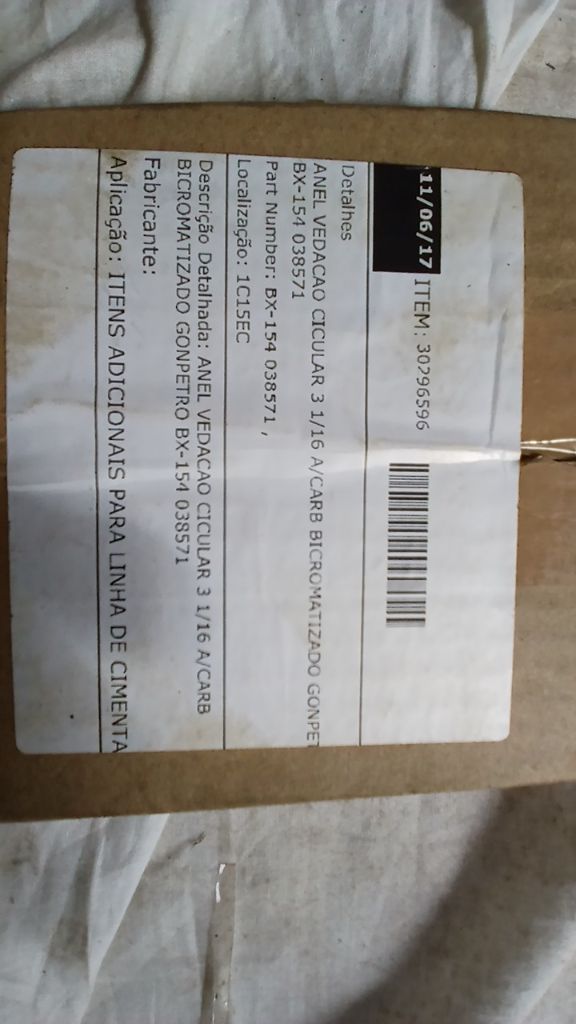 ANEL VEDACÃO CICULAR