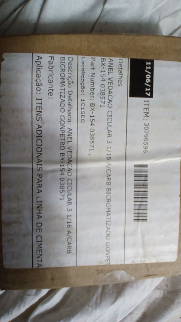 ANEL VEDACAO CICULAR 3 1/16 A/CARB BICROMATIZADO GONPETRO BX-154 038571