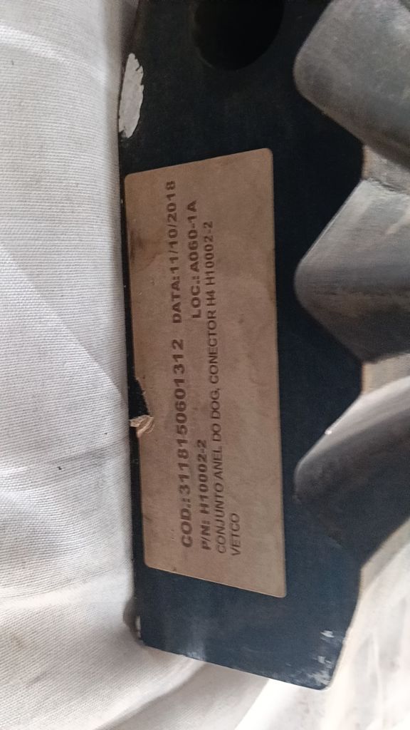 CONJUNTO ANEL DO DOG, CONECTOR H4 H10002-2