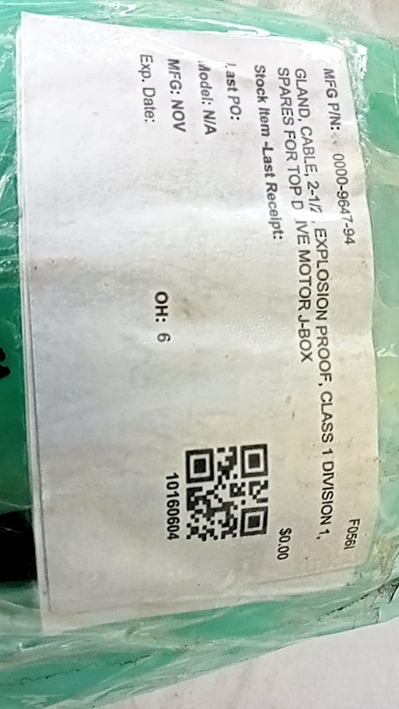 GLAND, CABLE, 2-1/2