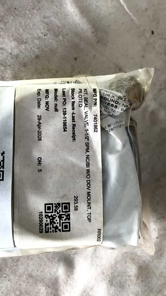 KIT, SEAL, VALVE