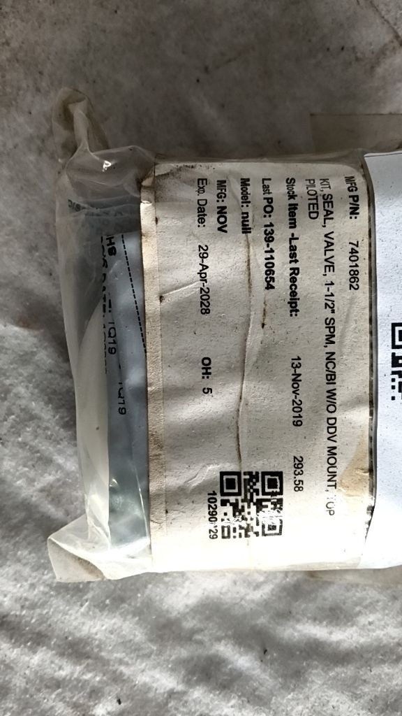 KIT, SEAL, VALVE