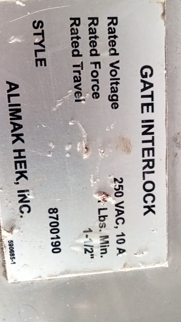 GATE INTERLOCK
