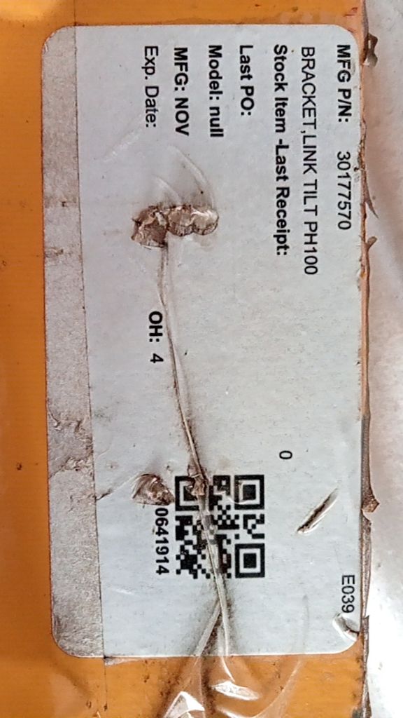 BRACKET, LINK TILT PH100