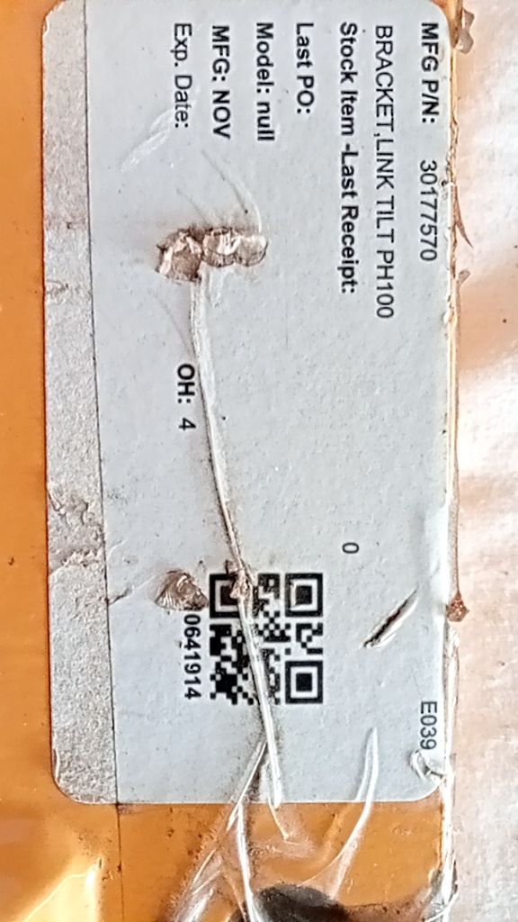 BRACKET,LINK TILT PH100