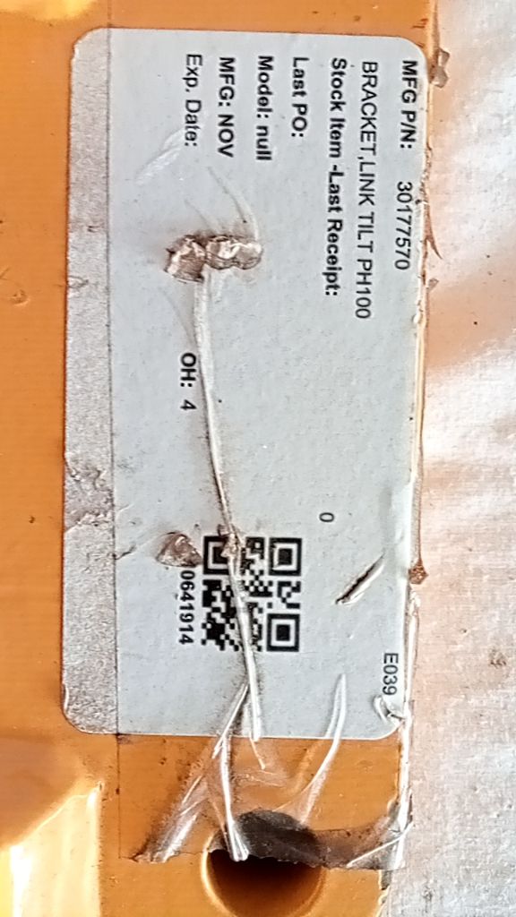 BRACKET,LINK TILT PH100