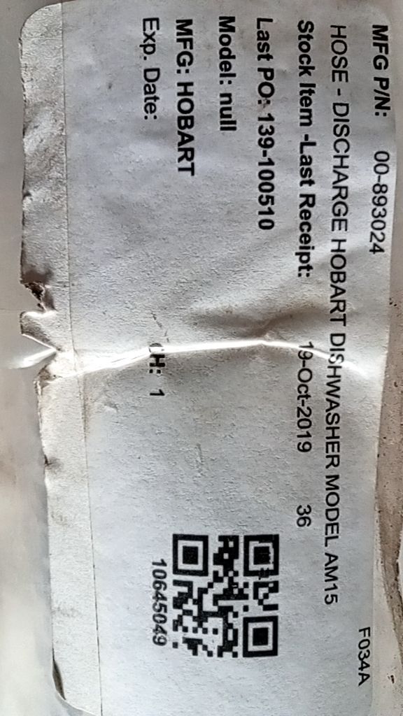 HOSE - DISCHARGE