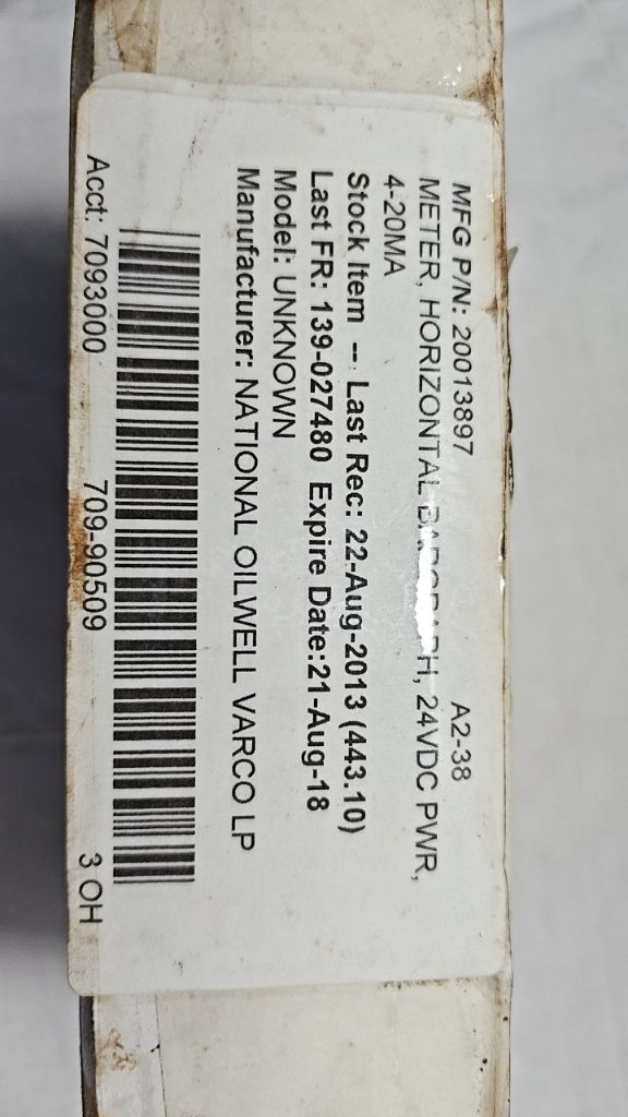 METER, HORIZONTAL BARGRAPH, 24VDC PWR, 4-20MA
