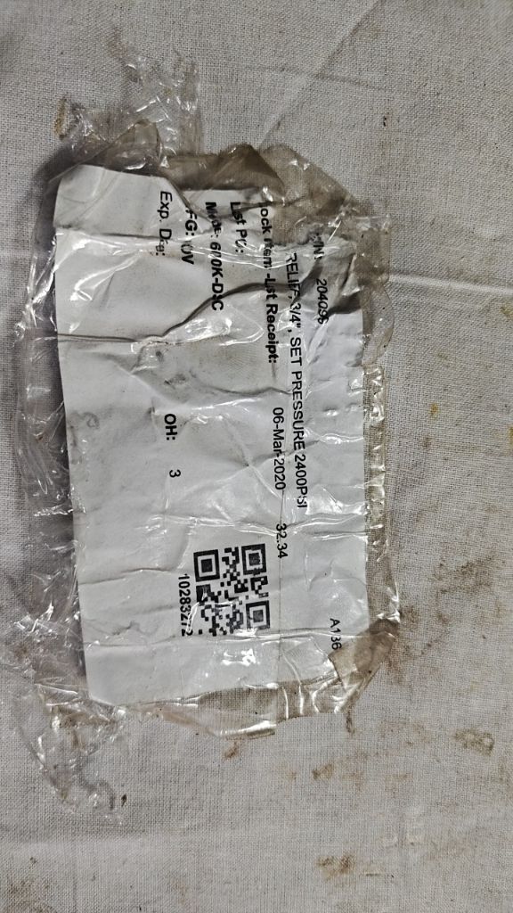 RELIEF VALVE