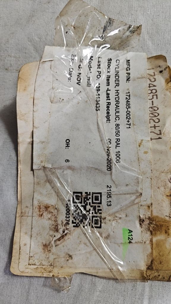 CYLINDER, HYDRAULIC