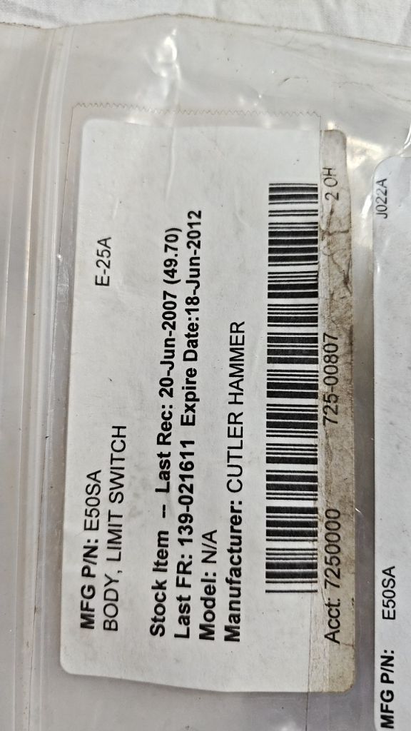 LIMIT SWITCH