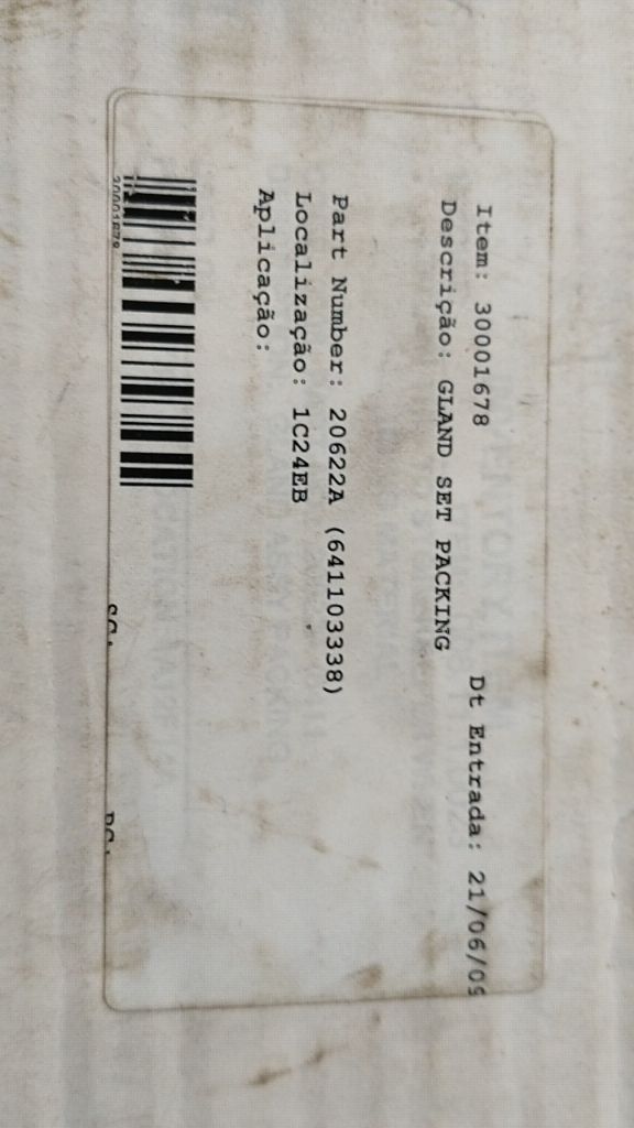 GLAND ASSY 2500 SUPREME