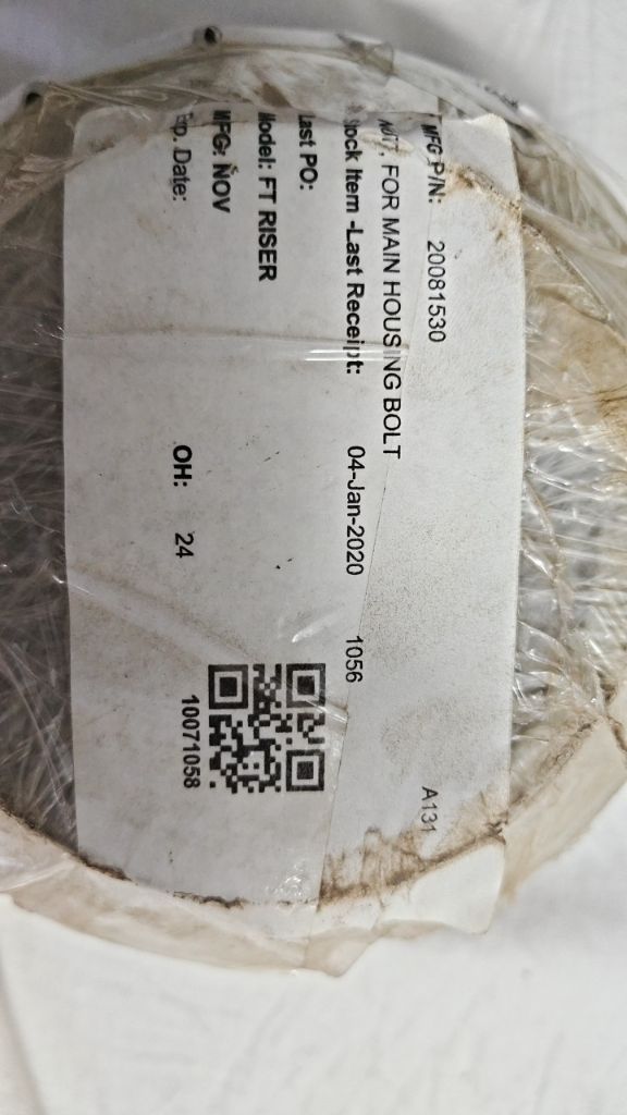 FOR MAIN HOUSING BOLT