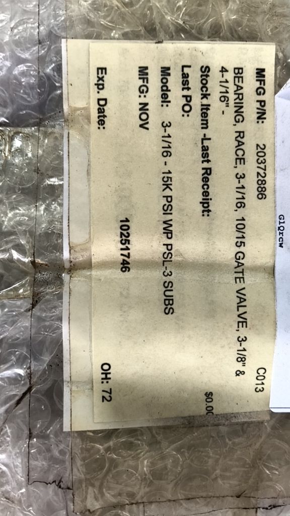 GATE VALVE