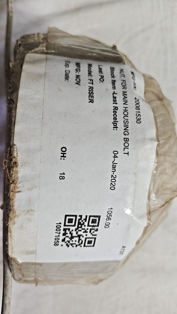 NUT FOR MAIN HOUSING BOLT