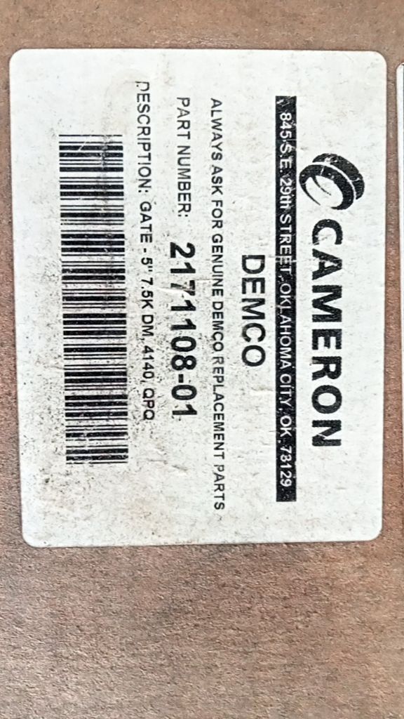 GATE - 5" 7.5K DM, 4140, QPQ