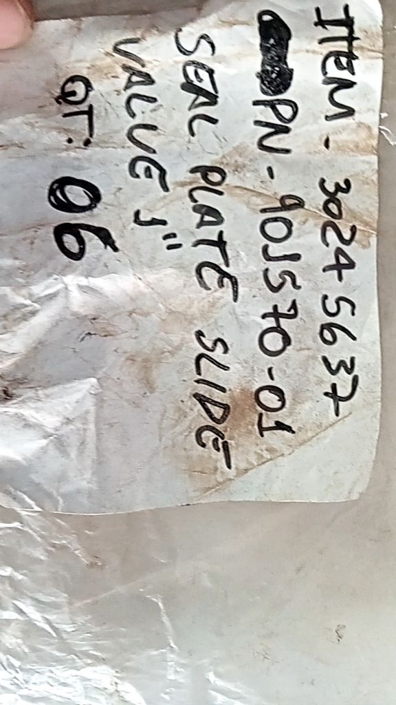 SEAL PLATE SLIDE