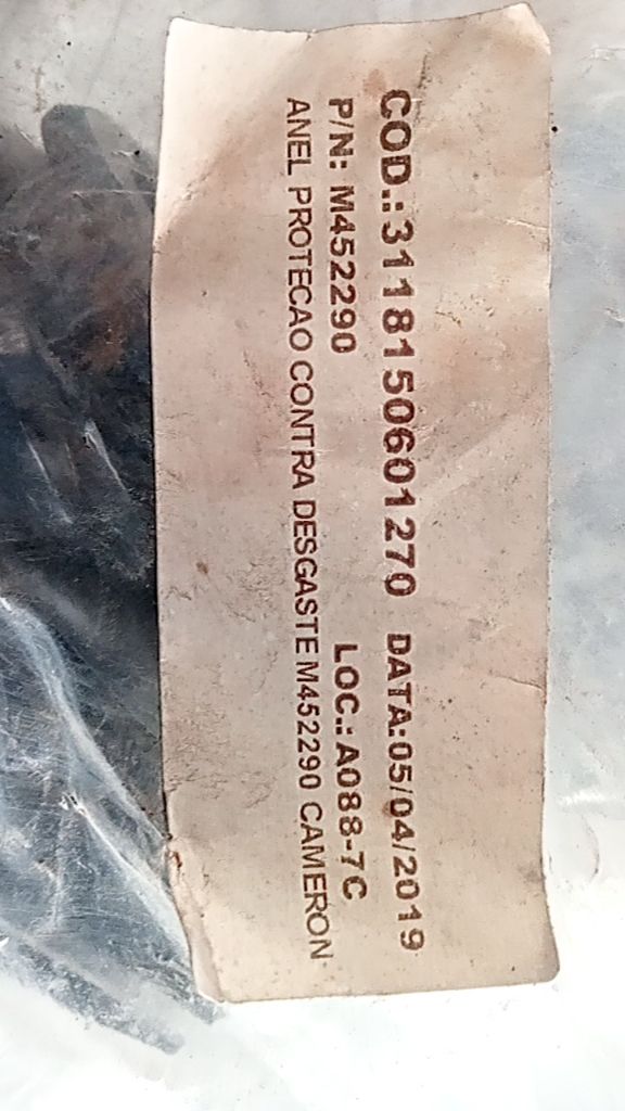 ANEL PROTECAO CONTRA DESGASTE M452290 CAMERON