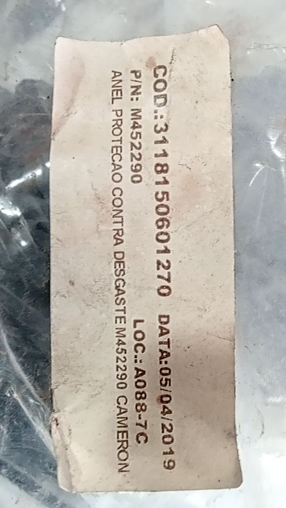 ANEL PROTECAO CONTRA DESGASTE
