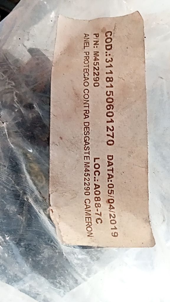 ANEL PROTECAO CONTRA DESGASTE
