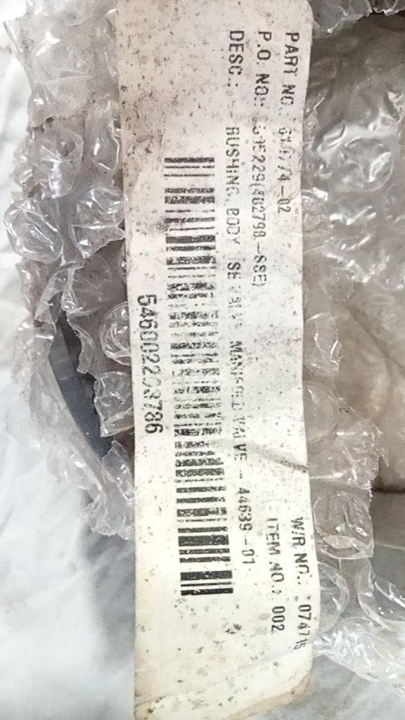 BUSHING, BODY SE M&M-5/9-DRIVE - 44639-01